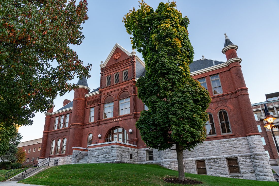 The outside of Tolley hall.