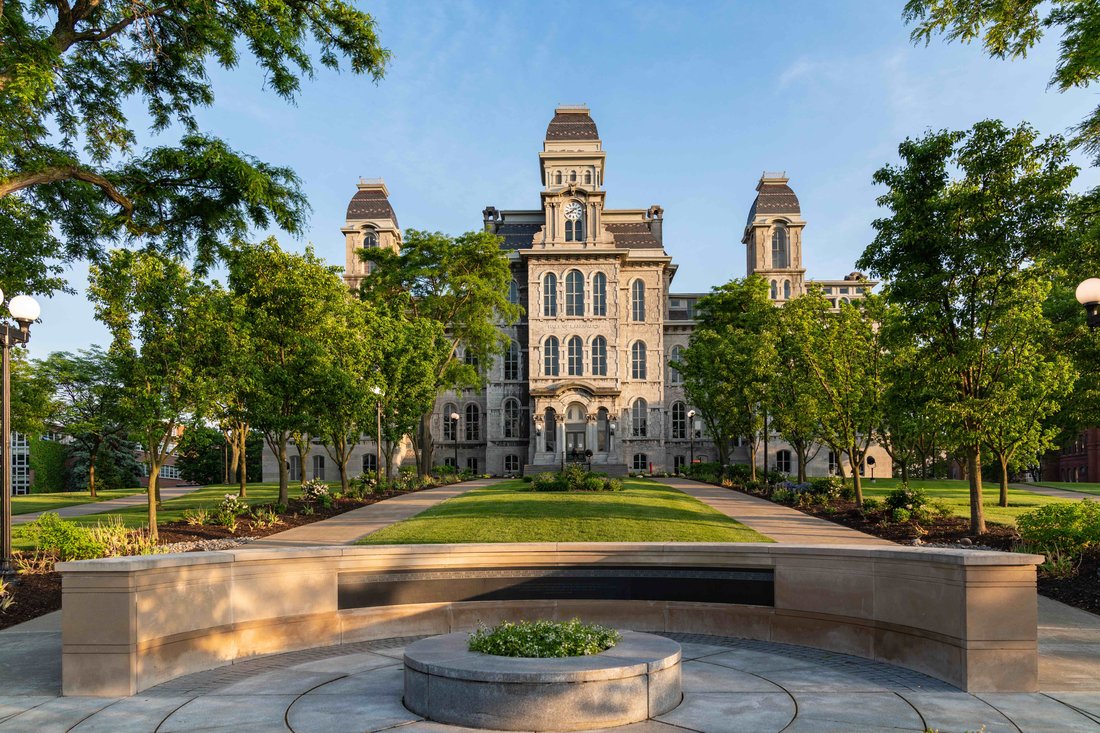 Exterior of Hall of languages building